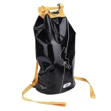 Imagem de Jiawu Saco de Corda de PVC para Escalada Ao Ar Livre, Design Resistente e Humanizado, para Resgate Profissional, à Prova D'água, Tecido de Malha 1000D (30L)