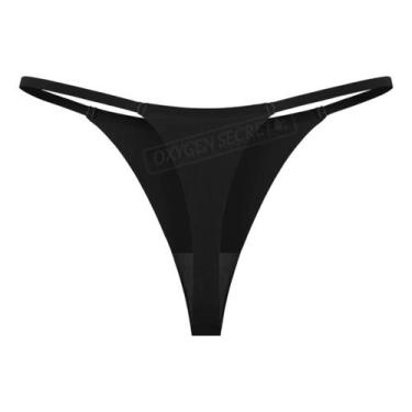 Imagem de Calcinha Feminina Fio Dental Sexy Lady Sem costura preta