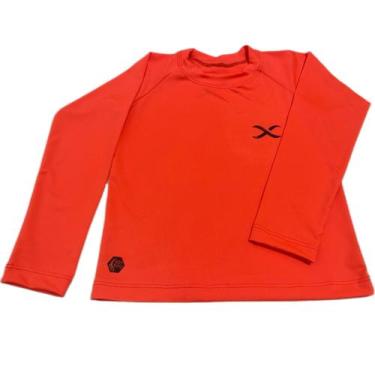 Imagem de Blusa Camisa Proteção Uv50 Solar Infantil 2 ao 16 Criança Praia Camise