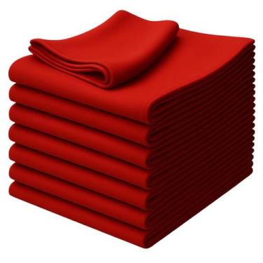 Imagem de Kit 08 Unidades - Pano De Prato Copa Luxo KazzaVip Sacaria 95% Algodão