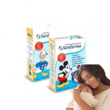 Imagem de Curativo c/ 20 unidades mickey e minnie - Sanfarma