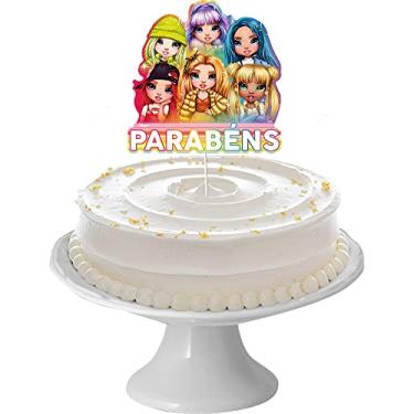 Imagem de DECORACAO DE BOLO RAINBOW HIGH 01 un.