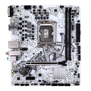 Imagem de Placa-Mãe Colorful BATTLE-AX H610M-E, Intel LGA1700, H610, DDR4, WIFI V20, - BAX-H610MEW-DDR4-WW-Unissex