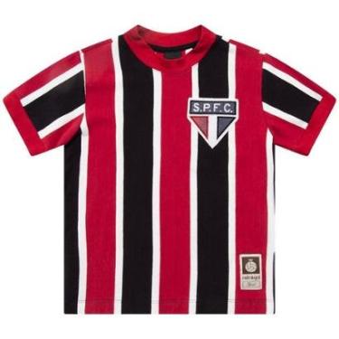 Imagem de Camisa São Paulo Retrô 1976 Infantil-Unissex