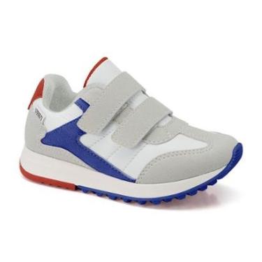 Imagem de Tênis Klin Infantil Walk Mini 216127 Gelo Royal Vermelho-Unissex
