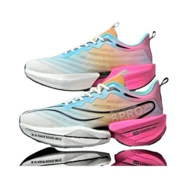 Imagem de Tênis De Corrida Masculino Com Placa De Carbono, Leve, Em Malha, Antid