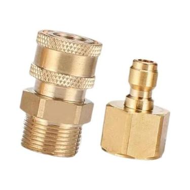 Imagem de Kit De Conexão Rápida Para Lavadora De Alta Pressão M22 15mm 14mm Para