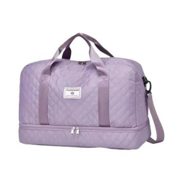 Imagem de Bolsa De Viagem Estilosa E Impermeável Deluxe Com Divisórias, Separaçã