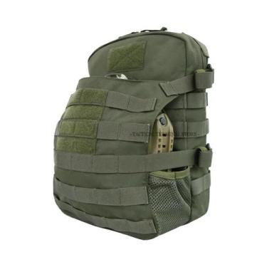 Imagem de Colete Tático Com Bolsa De Hidratação E Capacete, Mochila Expansível M