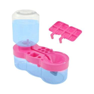 Imagem de Lavador De Pincéis De Aquarela Com Botão De Drenagem, Balde De Limpeza