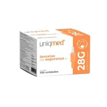 Imagem de Lancetas de Segurança SKM 28G (0,36mm) x 1,5mm - Cx com 100 uni - Uniq