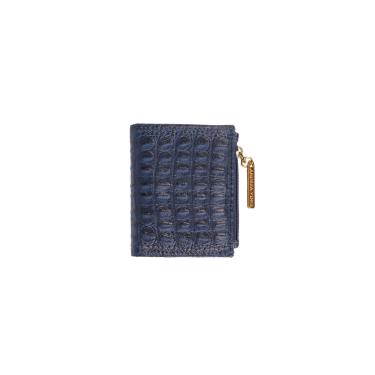 Imagem de Carteira feminina de couro croco Lilian 11x9,5cm