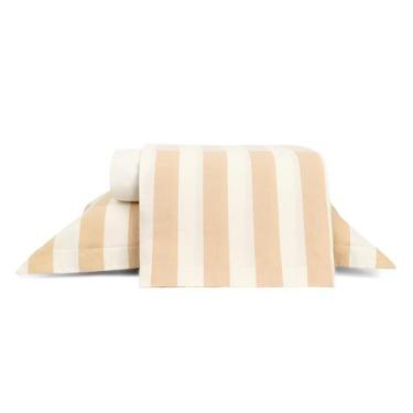 Imagem de Jogo de Lençol Listras Bold Areia Westwing, Bege