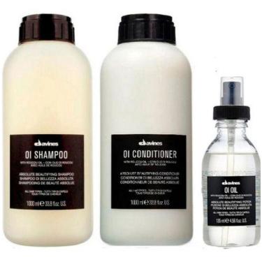 Imagem de Davines Oi Shampoo 1 L+ Oi Condicionador 1 L + Oi Oil 135 Ml