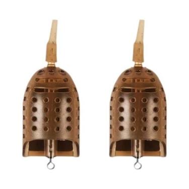 Imagem de Cesto De Iscas Ponderadas Para Pesca: Alimentador Versátil Para Pesca 