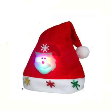 Imagem de Chapéu de Natal, traje de LED, cosplay, boné de festa, chapéu - Yiweis