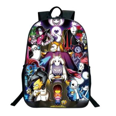 Imagem de Mochila escolar Undertale Sans Anime para crianças - yiweisai
