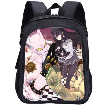 Imagem de Mochila escolar JoJos Bizarres Adventures Anime Oxford - Yiweisai