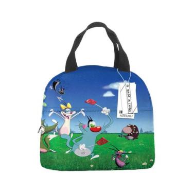Imagem de Lancheira Oggys Anime Tote, porta reutilizável à prova de vazamentos, 