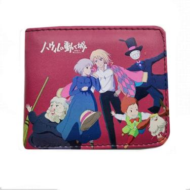 Imagem de Carteira, bolsa de moedas, couro, bifold, Howl's Castle Anime - Yiweis