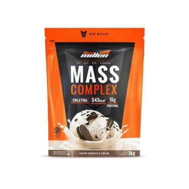 Imagem de Mass Complex 14.400 (3kg) - Sabor: Cookies e Cream - New Millen