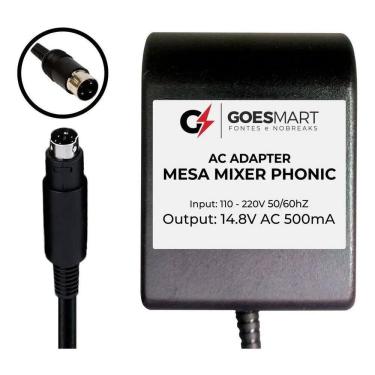 Imagem de Fonte Para Mesa Phonic Am25 55 105Fx 125Fx 14,8V 500Ma