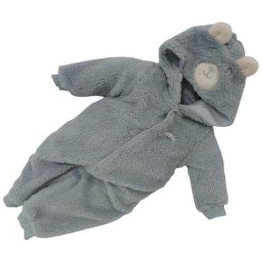 Imagem de Macacão Luxo Dupla Face Bebê Menino Paraiso Inverno Rf 14527-Masculino