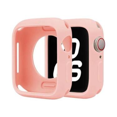 Imagem de Capa De Silicone 42mm 46mm Para Apple Watch Series 9 8 7 6 5 4 3 SE, P