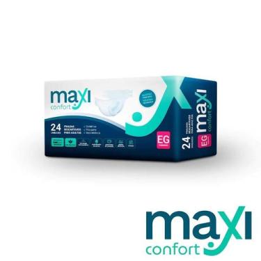 Imagem de Fralda Geriátrica Descartável Maxi Confort  EG  46 tiras
