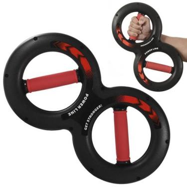 Imagem de Hand Grip Exercitador Antebraço Braço Punho Força 20Kg Ombros Força Mu