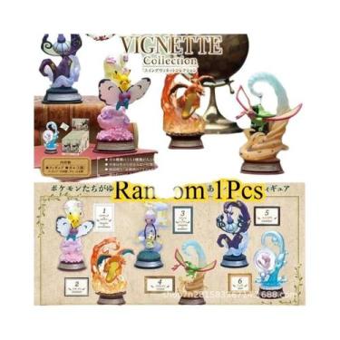 Imagem de Figuras De Anime Pikachu Eevee Do Pokémon Em Caixa Surpresa, Brinquedo