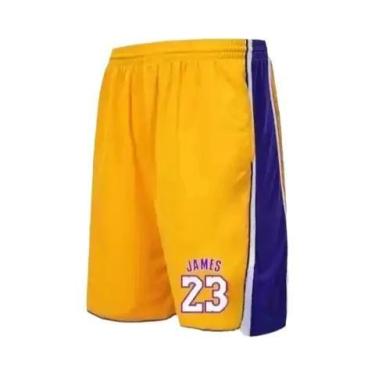 Imagem de Shorts De Basquete Esportivos Multicoloridos E Respiráveis Para Homens