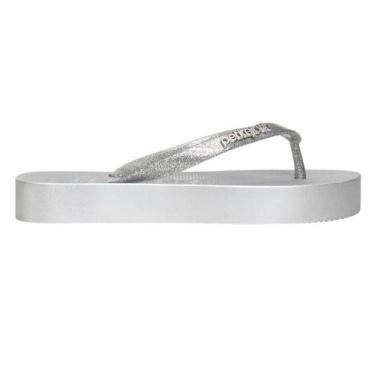 Imagem de Chinelo Petite Jolie Feminino Plataforma Fresh Glitter Original -, Gli