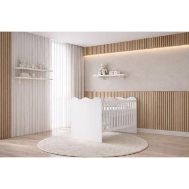 Imagem de Berço que vira Cama com Colchão Algodão - MobiBaby