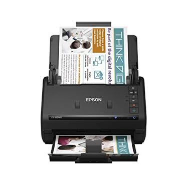 Imagem de Epson Scanner de documentos Workforce ES-500W II sem fio colorido duplo para PC e Mac, com alimentador automático de documentos (ADF) e digitalização a partir de smartphone ou tablet