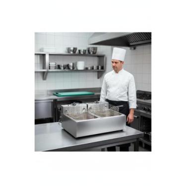Imagem de Fritadeira Profissional 5000W Aço Inox Voltagem Única - Congratulation