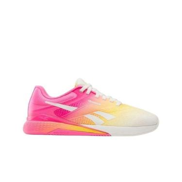 Imagem de Tenis Rebook Nano X5 Rosa Amarelo-Feminino