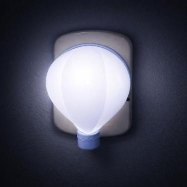 Imagem de Luminária Balão Led De Tomada Bivolt Quarto Infantil Corredor Bebês De