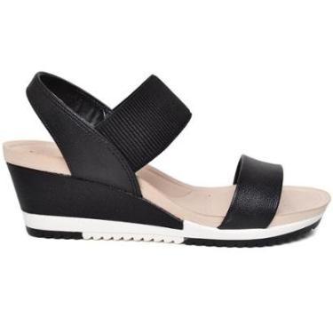 Imagem de Sandália Modare Anabela Original Leve para Fascite Plantar e Esporão-Feminino