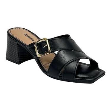 Imagem de Tamanco Dakota Salto Bloco Y9752 Preto-Feminino