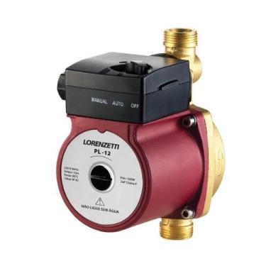 Imagem de Pressurizador Lorenzetti Pl12 12MCA 220V Verm/Preto 7541021