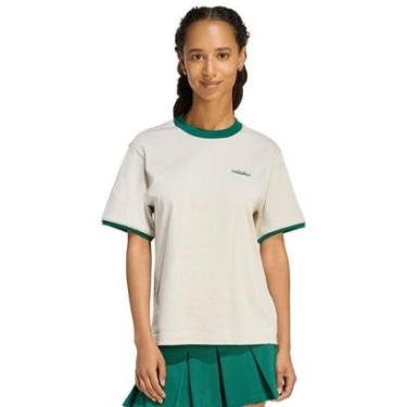 Imagem de Camiseta Adidas Seasonal Essentials Colorpop Feminina-Feminino
