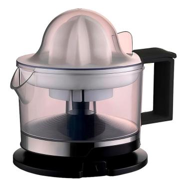 Imagem de Espremedor De Frutas Elétrico Extrator Suco Cozinha - Ideal Para Laranjas, Limões E Mais Preto 220V