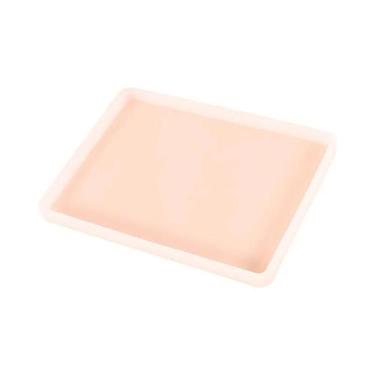 Imagem de Molde De Silicone DIY Para Porta-Copos De Resina: Redondo, Quadrado, R
