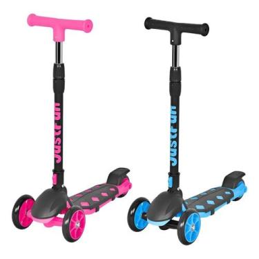 Imagem de Patinete Radical Infantil Ajustável 3 Rodas Para Criança Cor - Congrat