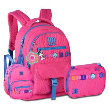 Imagem de Mochila Lancheira e Estojo Rebecca Bonbon Kit Moderno Feminino-Feminino