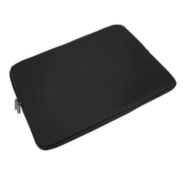 Imagem de Sacola para laptop Zerodis Foam Notebook Bolsa preta de 14 polegadas