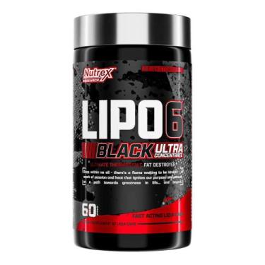 Imagem de 6 Lipo Black Ultra Concentrado 60 Capsulas Nutrex_Research