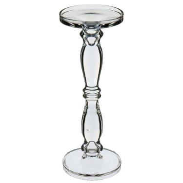 Imagem de CASTIÇAL HOME&CO ECO CRYSTAL 35x13x13cm TRANSPARENTE PORTA VELA