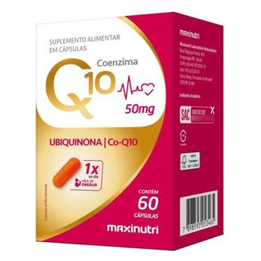 Imagem de Coenzima Q10 Gold Ubiquinona 50mg 60 Cápsulas Maxinutri